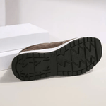 Danielle luxe comfort sneakers for women in black, side view