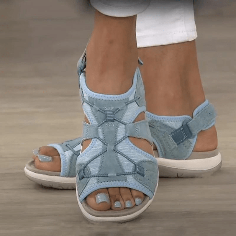 Sandro Coastal Sandals in a comfortable everyday style, shown in multiple colours