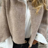 Olivia elegant soft jacket shown in a classic tailored silhouette