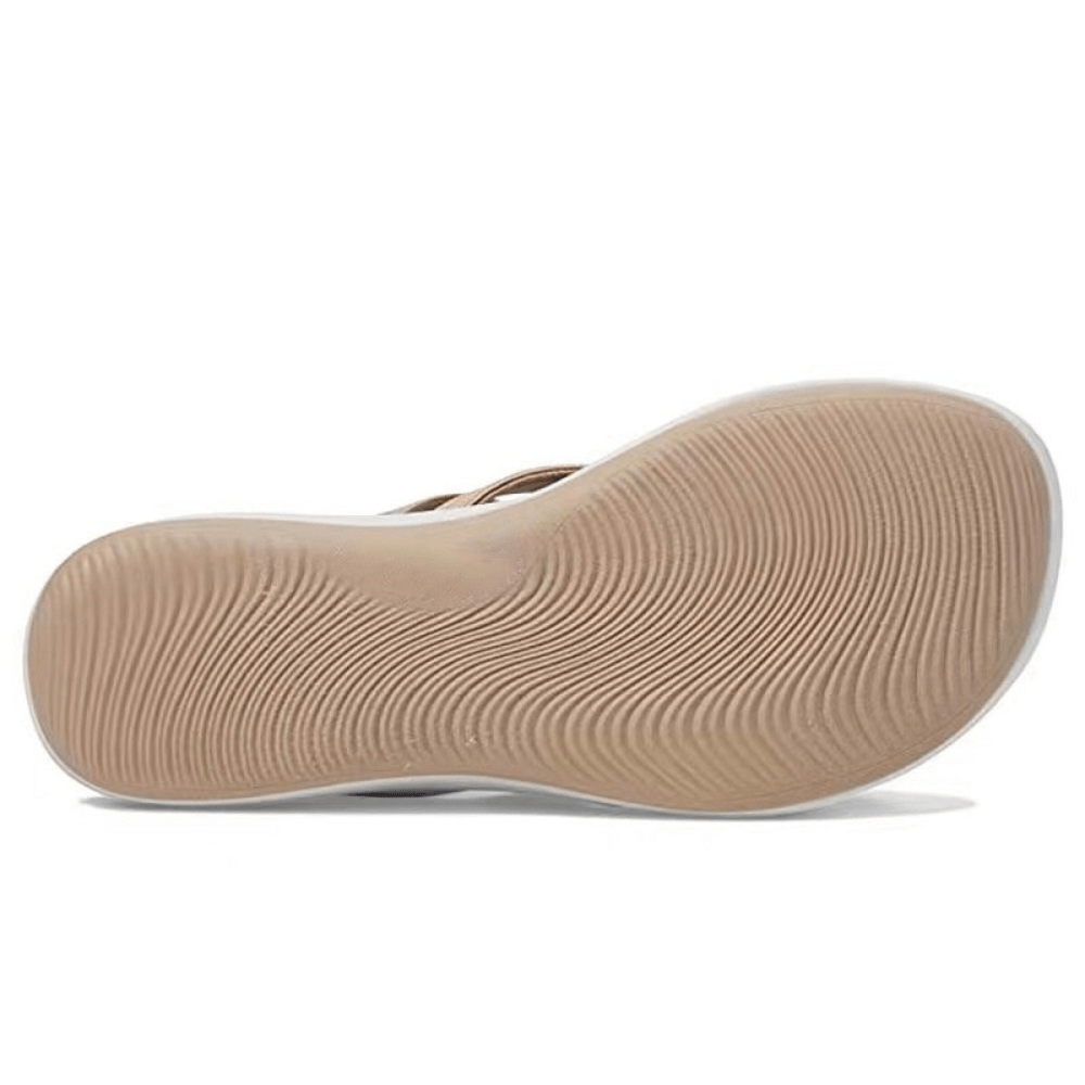 Harmony Walk orthopedic comfort sandals shown in black, beige, and light blue