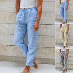 Selena chic tapered joggers shown in a relaxed everyday fit
