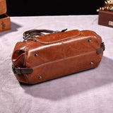 Willow signature statement handbag shown with structured silhouette and secure flap closure