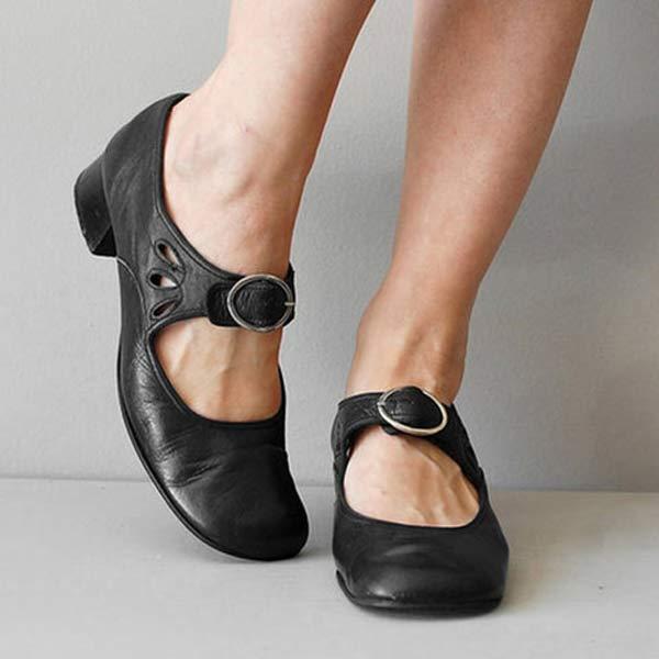 Aroha comfort sandals in red leather with cushioned insole and minimalist design