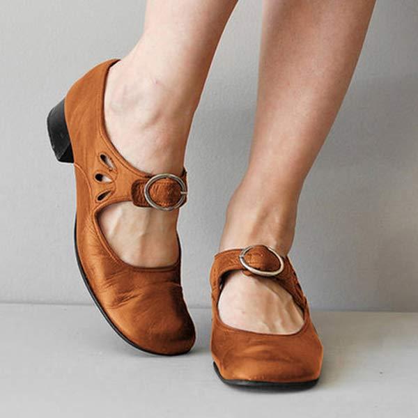 Aroha comfort sandals in red leather with cushioned insole and minimalist design