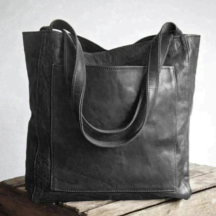 Luma modern elegance tote bag shown in a sleek neutral colour