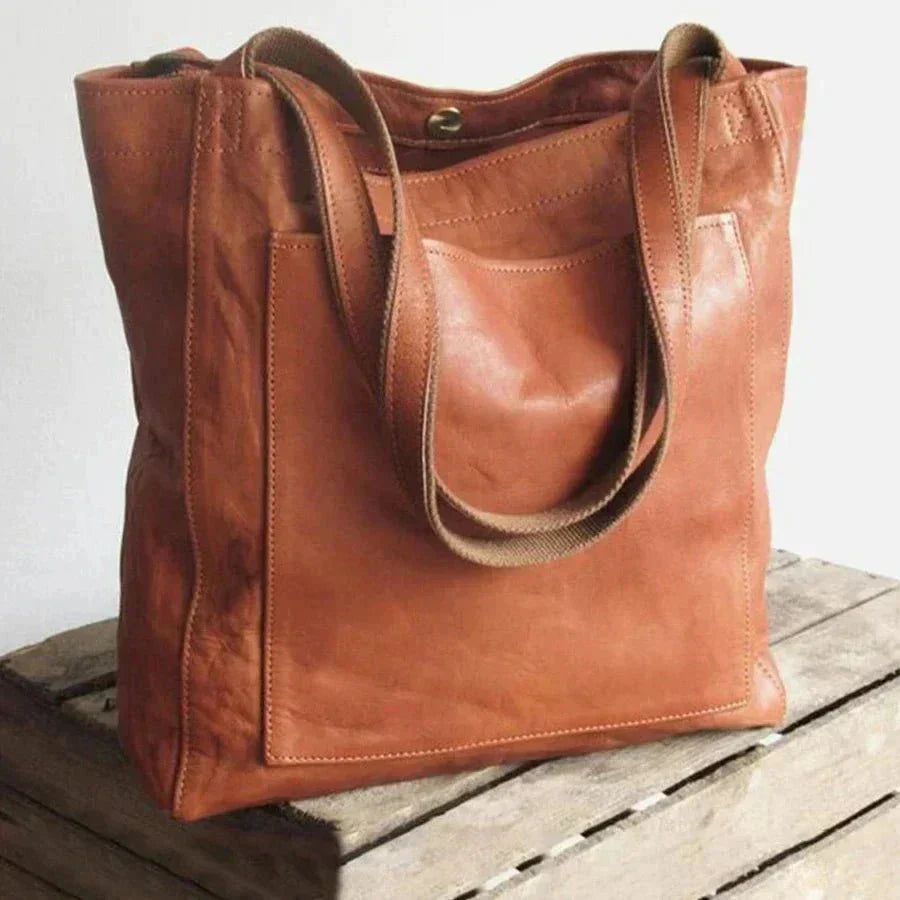 Luma modern elegance tote bag shown in a sleek neutral colour