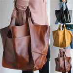 Calia Classic Heritage leather carryall handbag shown in brown