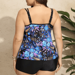 Agatha shaping swim set with tummy-control tankini top and high-waisted bottoms