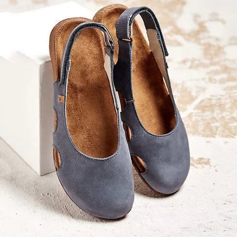 Hoana supportive comfort sandals shown in neutral colours