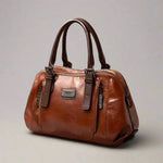 Willow signature statement handbag shown with structured silhouette and secure flap closure