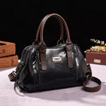 Willow signature statement handbag shown with structured silhouette and secure flap closure