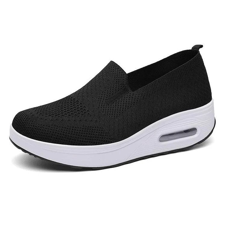Easewalk comfort support women's shoes shown in a soft neutral colour