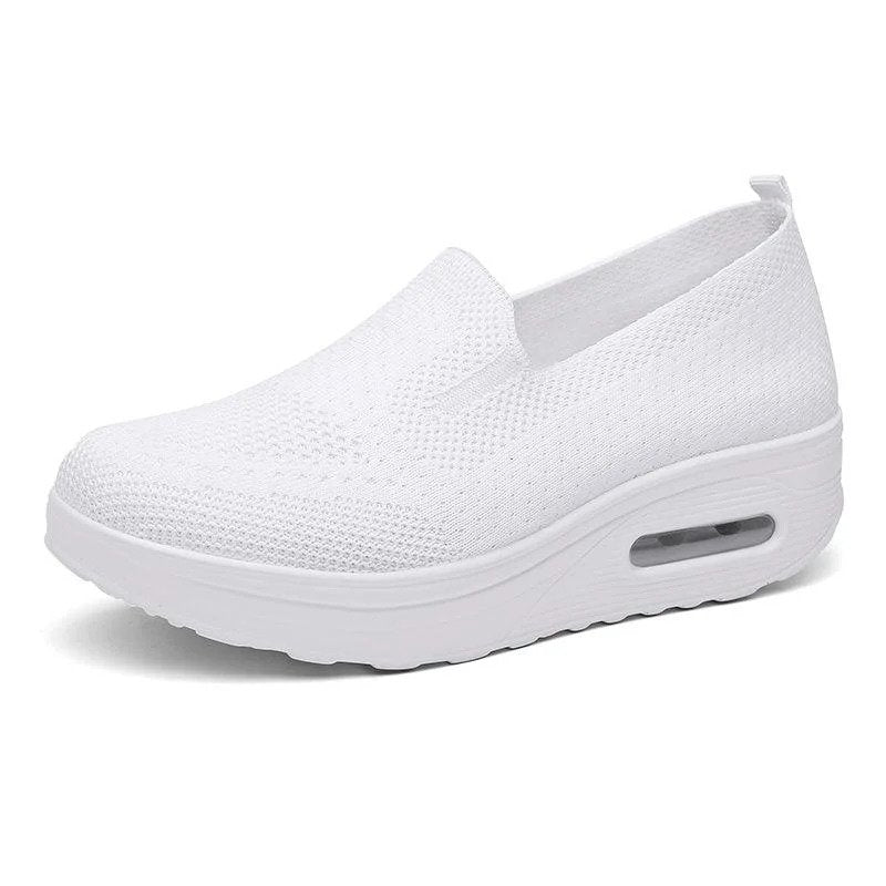 Easewalk comfort support women's shoes shown in a soft neutral colour