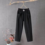 Flaris breezy comfort pants shown in multiple colours with a relaxed casual fit