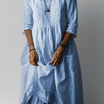 Adeline flowing maxi dress with a relaxed, floor-length silhouette