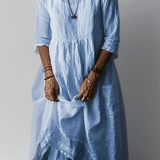 Adeline flowing maxi dress with a relaxed, floor-length silhouette