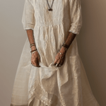 Adeline flowing maxi dress with a relaxed, floor-length silhouette
