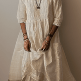 Adeline flowing maxi dress with a relaxed, floor-length silhouette