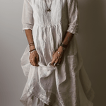 Adeline flowing maxi dress with a relaxed, floor-length silhouette