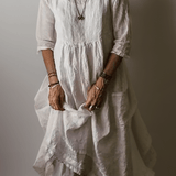 Adeline flowing maxi dress with a relaxed, floor-length silhouette