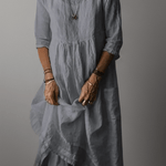 Adeline flowing maxi dress with a relaxed, floor-length silhouette
