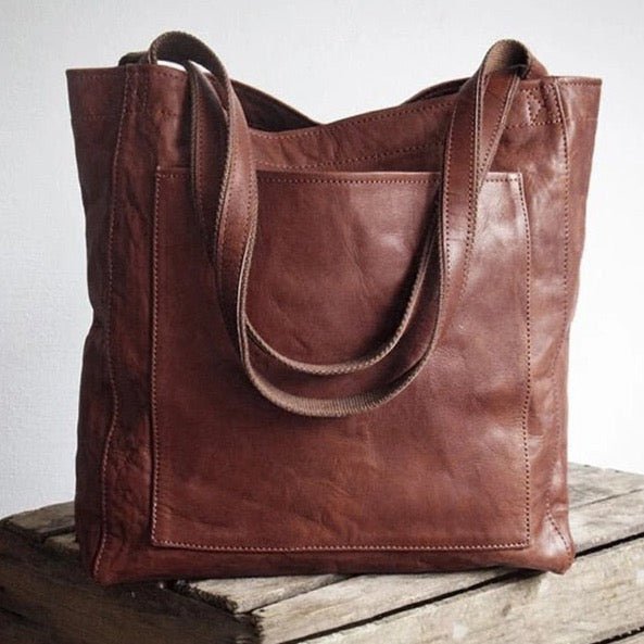 Luma modern elegance tote bag shown in a sleek neutral colour