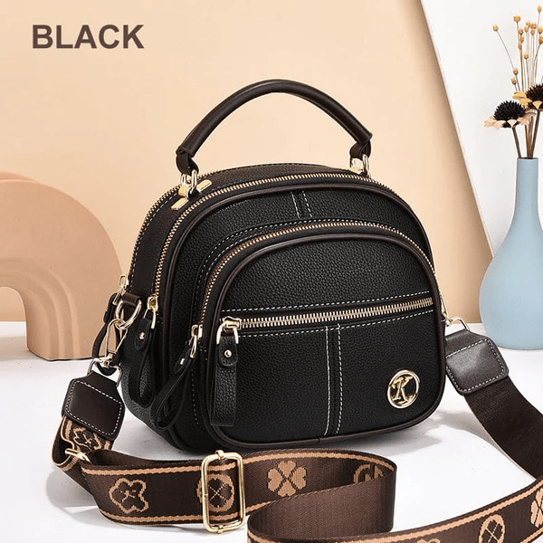 Maris timeless chic shoulder bag with adjustable strap, shown in a classic silhouette