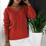 Candice Scandi-inspired knit top with a classic Nordic pattern and relaxed fit