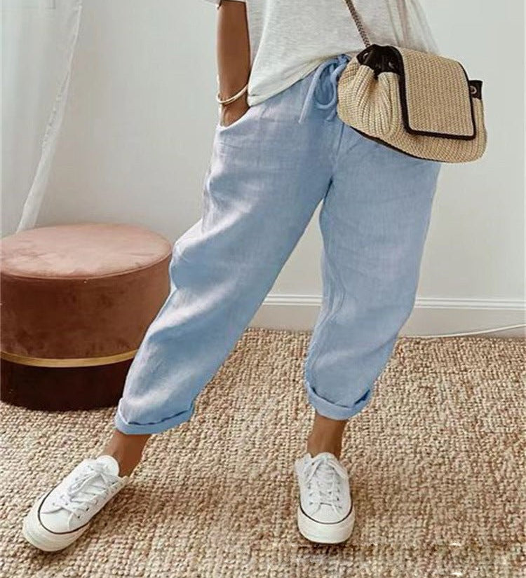 Emelia premium tailored pants shown in a refined, structured silhouette